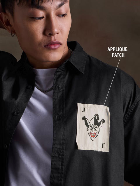 Joker Devil's Smile Oversized Shirts