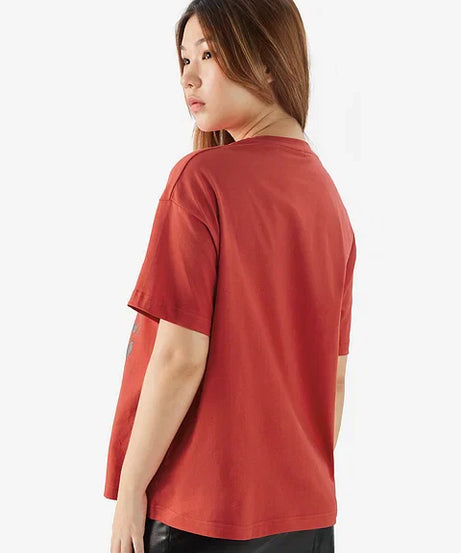 Inside Out Fired Up Women Oversized T-Shirts