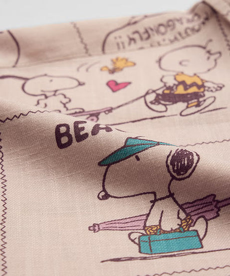 Peanuts Beach Bum Women Boyfriend Shirts