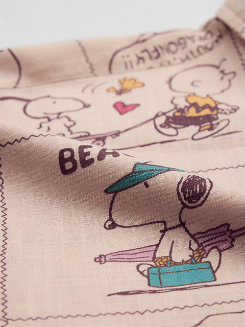 Peanuts Beach Bum Women Boyfriend Shirts