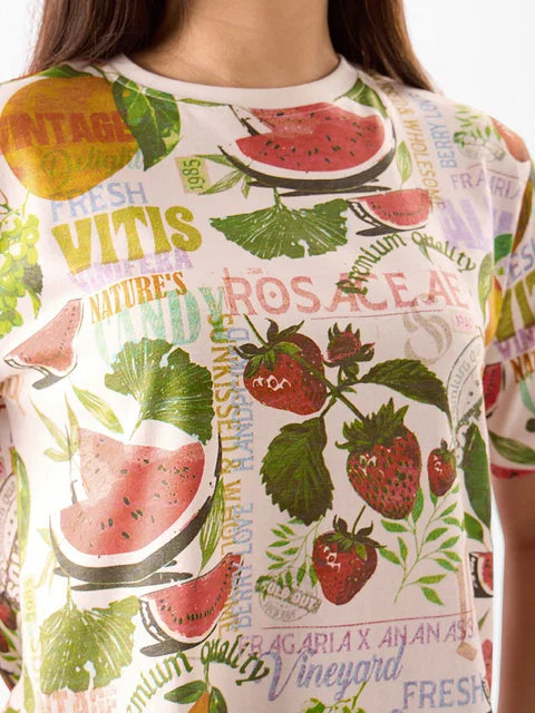 So Fruity Women Relaxed Fit T-Shirts