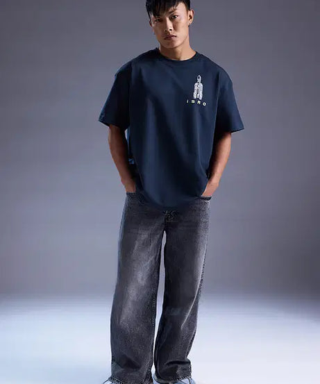 ISRO  India Pride Oversized T-Shirts