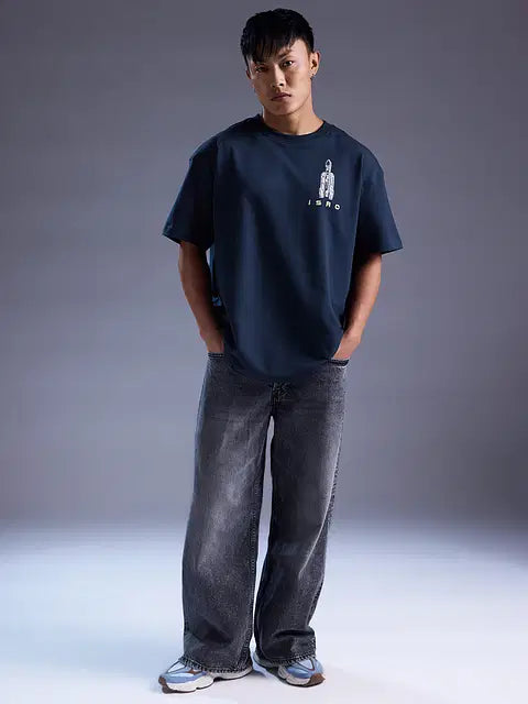 ISRO  India Pride Oversized T-Shirts