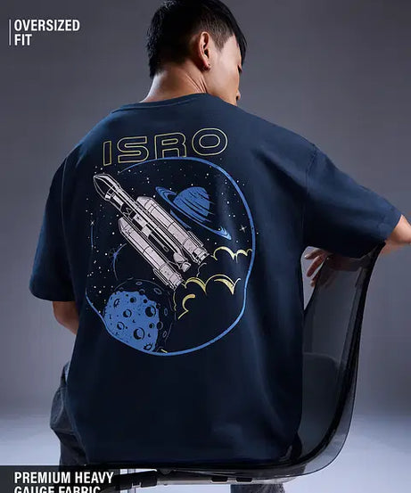 ISRO  India Pride Oversized T-Shirts
