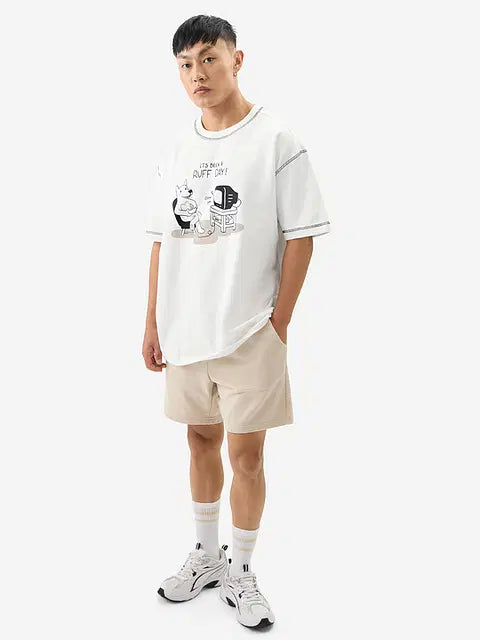 Ted The Stoner Ruff Day Oversized T-Shirts