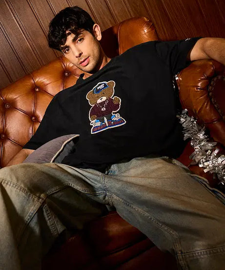 Ted The Stoner Baby Terry Oversized T-Shirts