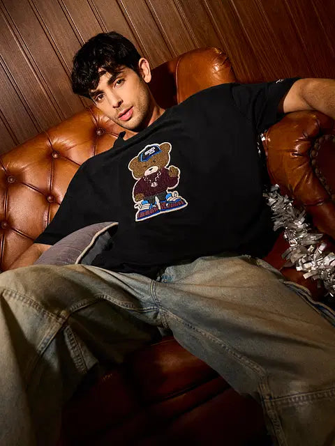 Ted The Stoner Baby Terry Oversized T-Shirts