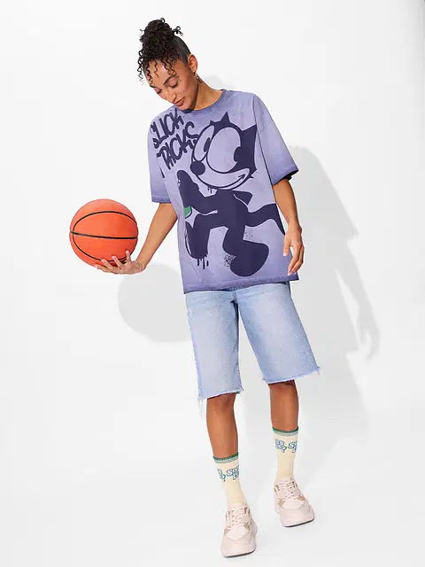 Slick Tricks Women Oversized T-Shirts