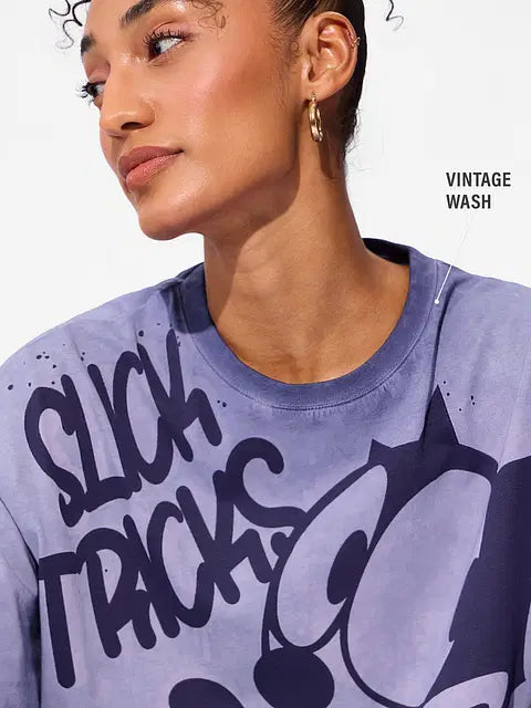 Slick Tricks Women Oversized T-Shirts