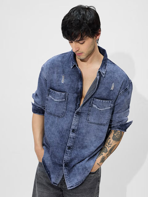Classic Blue Denim Shirts