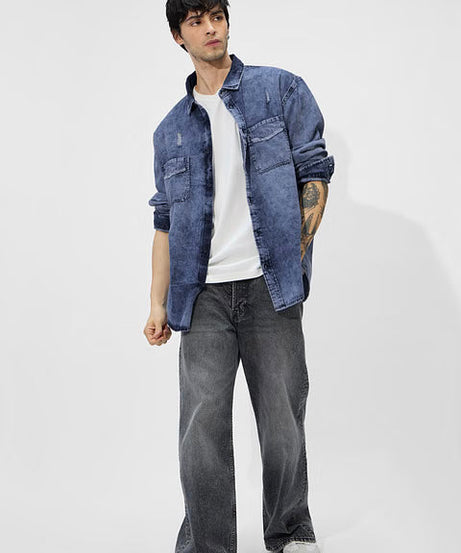 Classic Blue Denim Shirts