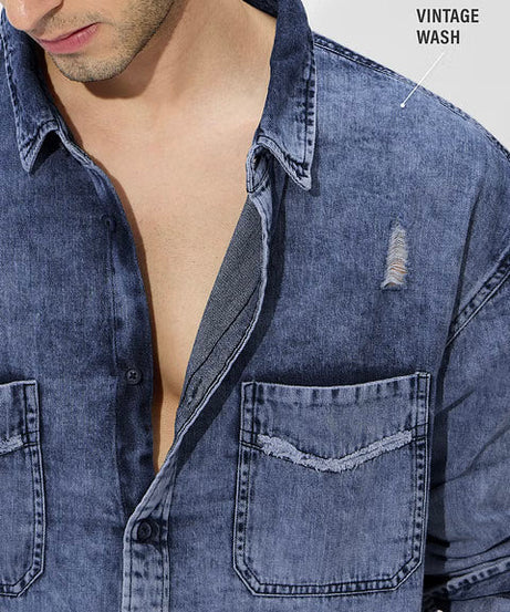 Classic Blue Denim Shirts