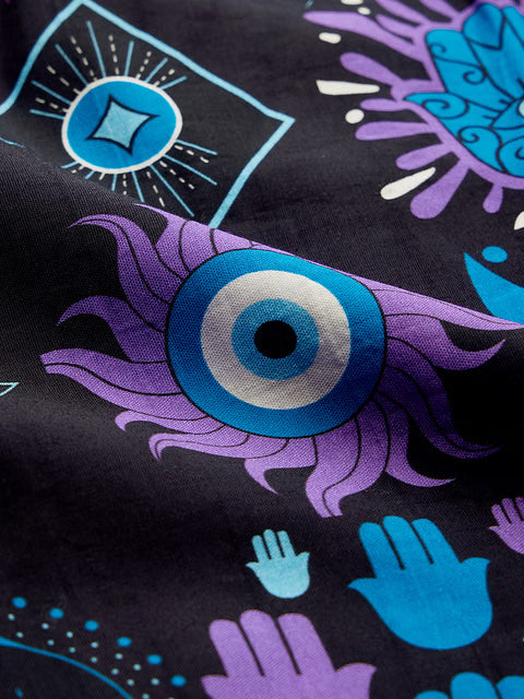 Evil Eye Women Boyfriend Shirts