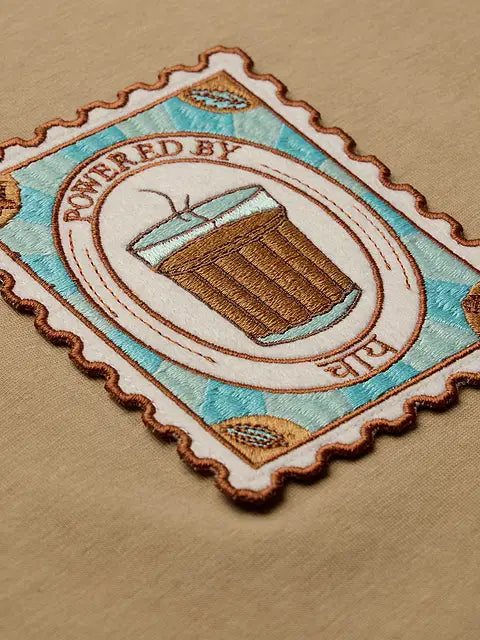 Chai Stamp Oversized T-Shirts