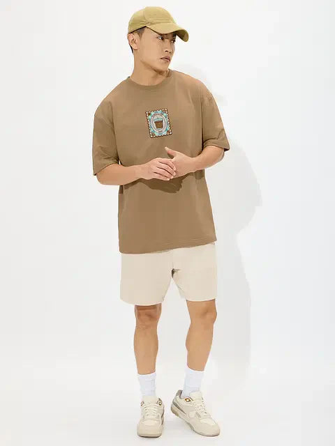 Chai Stamp Oversized T-Shirts