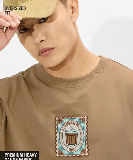 Chai Stamp Oversized T-Shirts