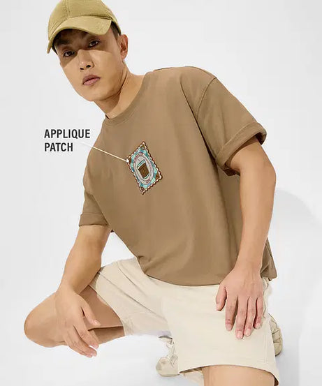 Chai Stamp Oversized T-Shirts