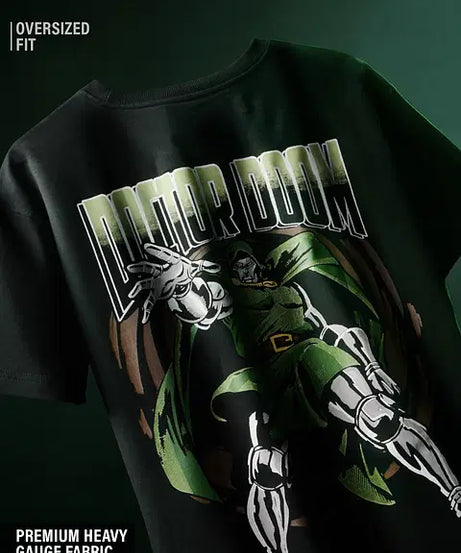 Doctor Doom Doomsday Oversized T-Shirts