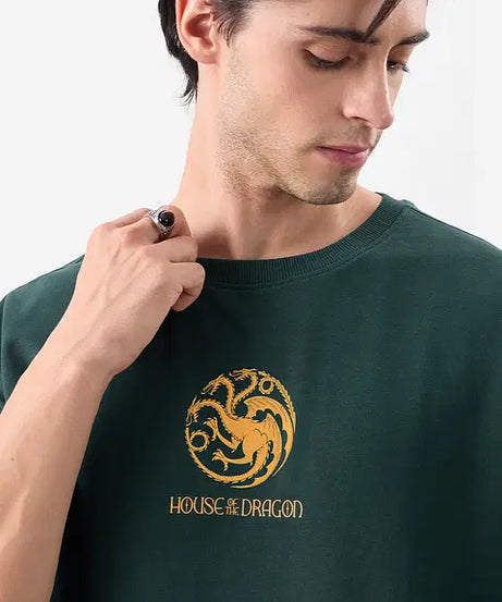 House Of Dragon Fire Made Flesh Oversized T-Shirts