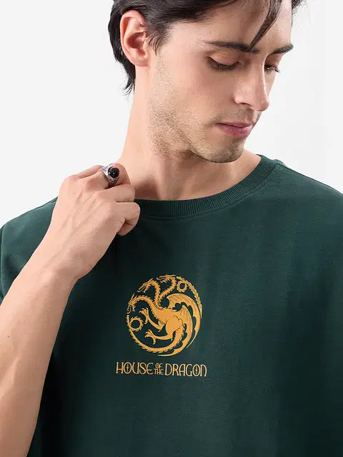 House Of Dragon Fire Made Flesh Oversized T-Shirts