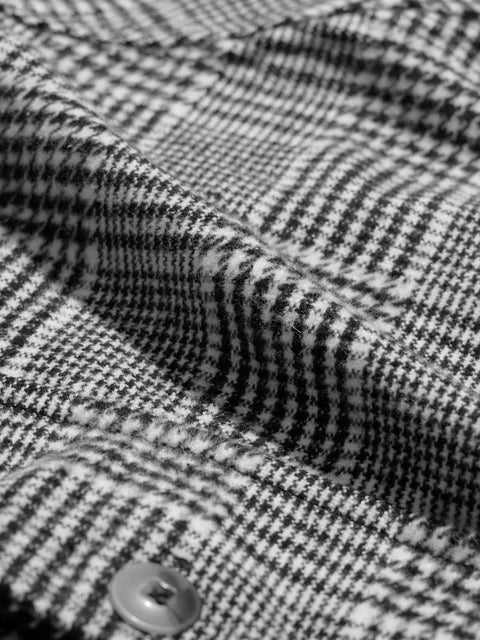 Houndstooth Pattern Men Shackets