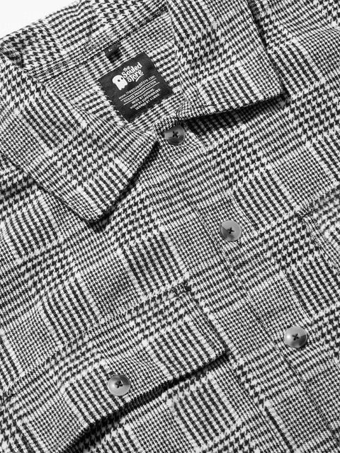 Houndstooth Pattern Men Shackets