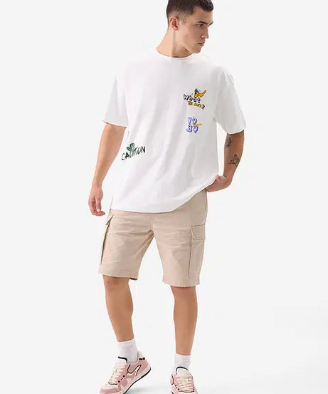 Daffy Duck Allergic To Idiots Oversized T-Shirts