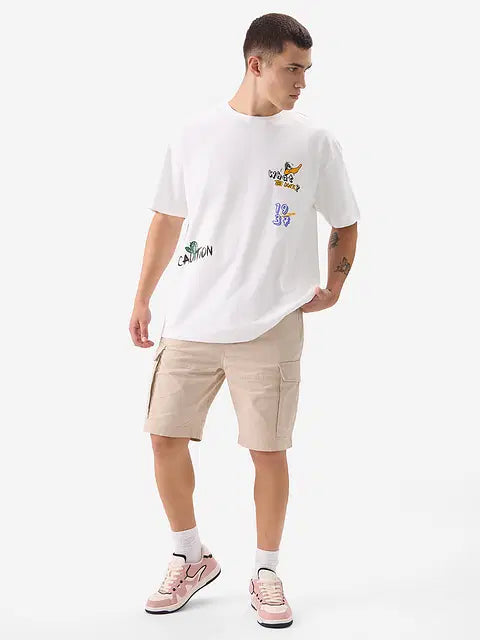 Daffy Duck Allergic To Idiots Oversized T-Shirts