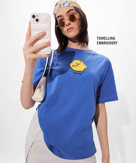Duck You Women Oversized T-Shirts