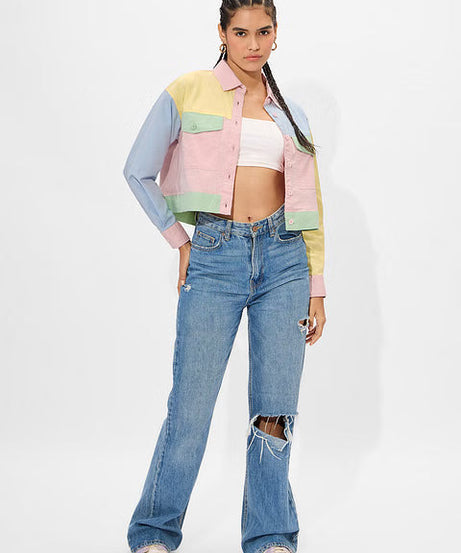 Cropped Shacket Aurora Women Jackets