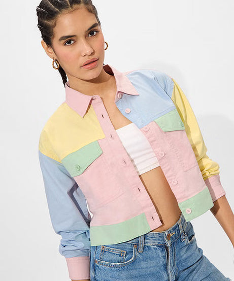 Cropped Shacket Aurora Women Jackets