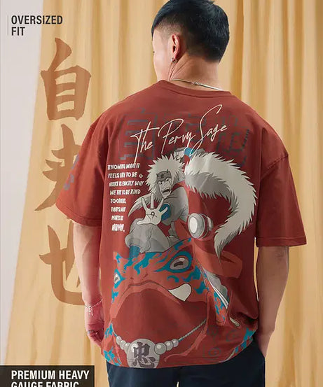 Naruto Jiraiya Oversized T-Shirts