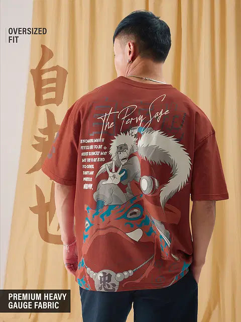 Naruto Jiraiya Oversized T-Shirts