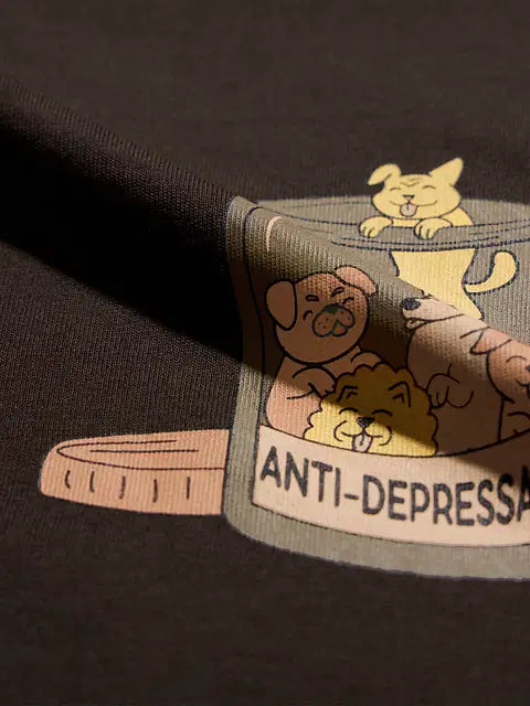 Anti-Depressant Women Relaxed Fit T-Shirts