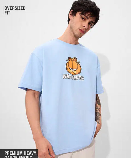 Garfield Don't Care Oversized T-Shirts