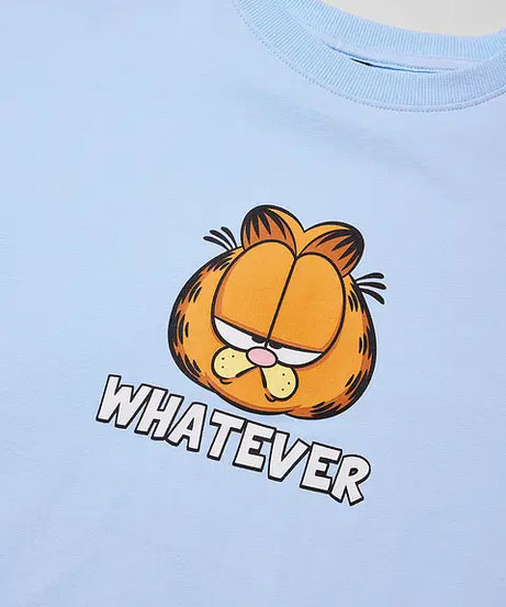 Garfield Don't Care Oversized T-Shirts
