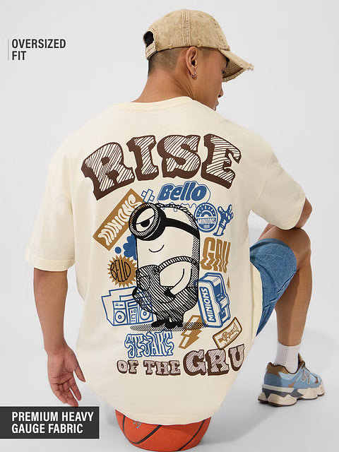 Minions Rise Of The Gru Oversized T-Shirts