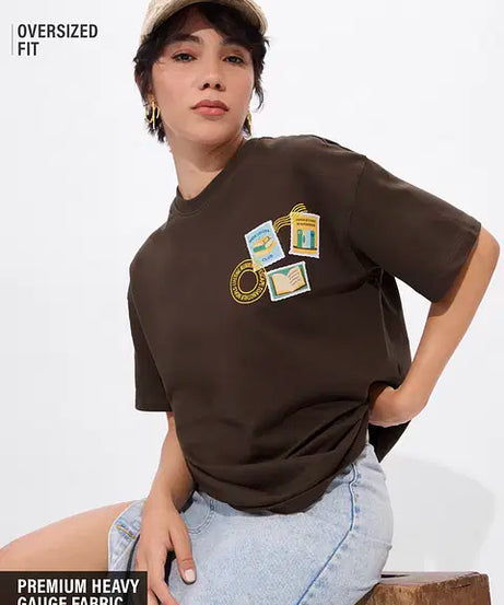 Book Lover Women Oversized T-Shirts