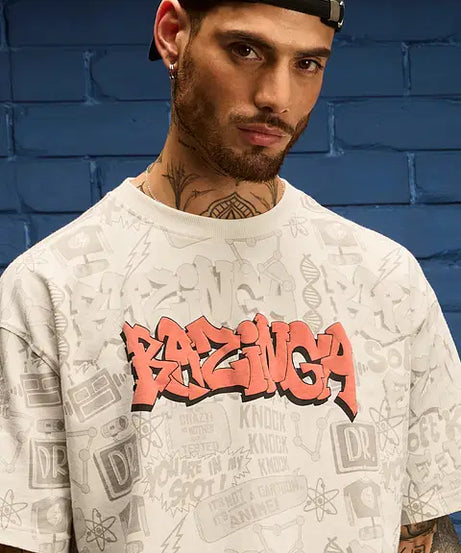 The Big Bang Theory: Bazinga Oversized T-Shirts