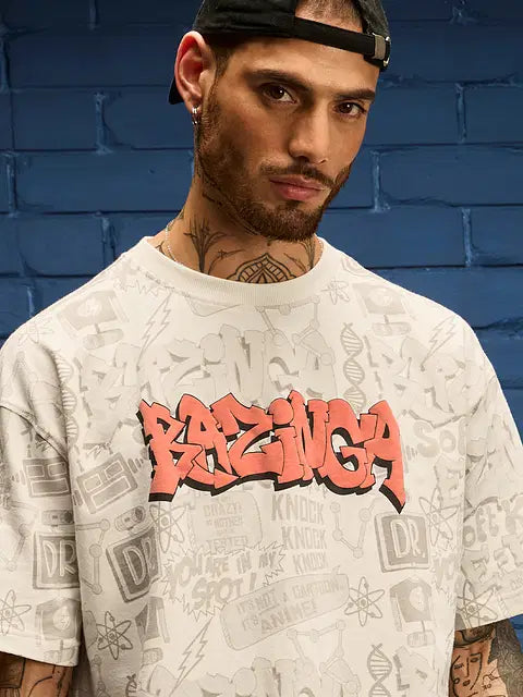 The Big Bang Theory: Bazinga Oversized T-Shirts