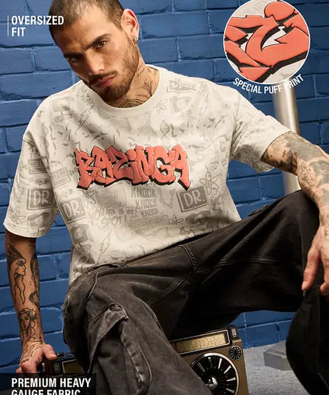 The Big Bang Theory: Bazinga Oversized T-Shirts