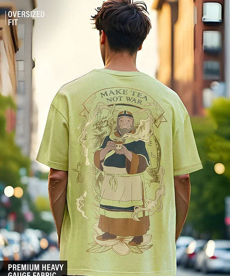 Avatar Make Tea Not War Oversized T-Shirts