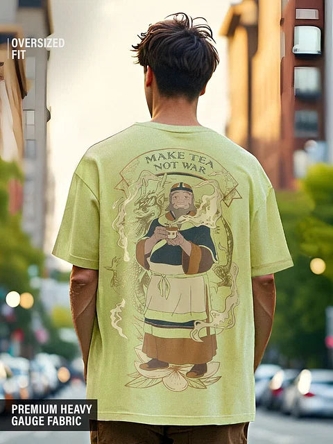 Avatar Make Tea Not War Oversized T-Shirts