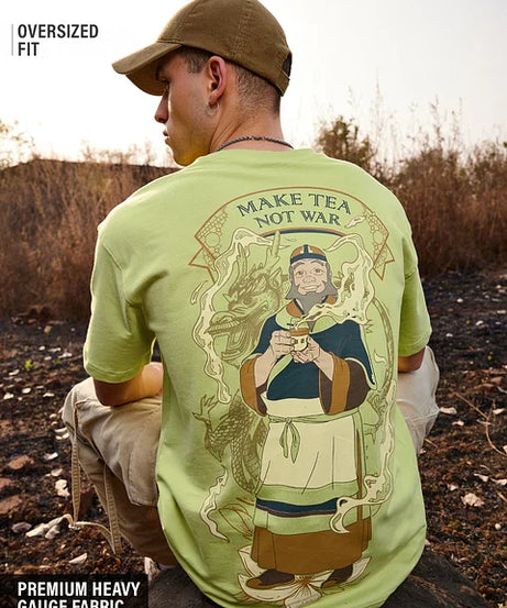 Avatar Make Tea Not War Oversized T-Shirts
