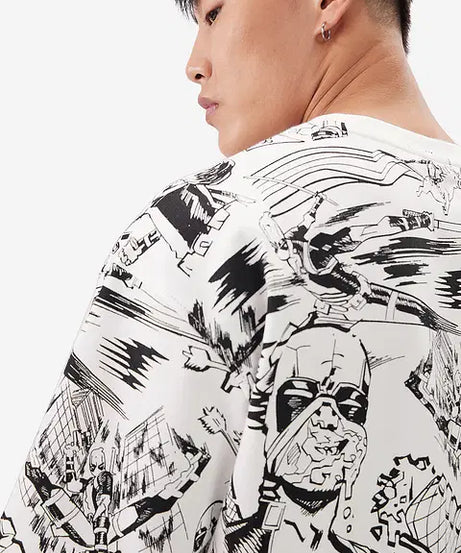 Deadpool Action Packed Oversized T-Shirts