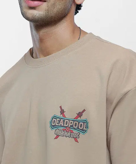 Truck Art Deadpool Oversized T-Shirts