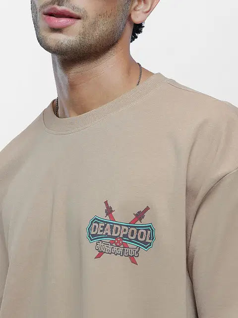 Truck Art Deadpool Oversized T-Shirts