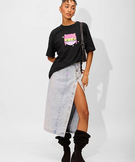 Pretty For Math Women Oversized T-Shirts