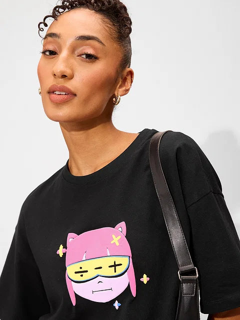 Pretty For Math Women Oversized T-Shirts