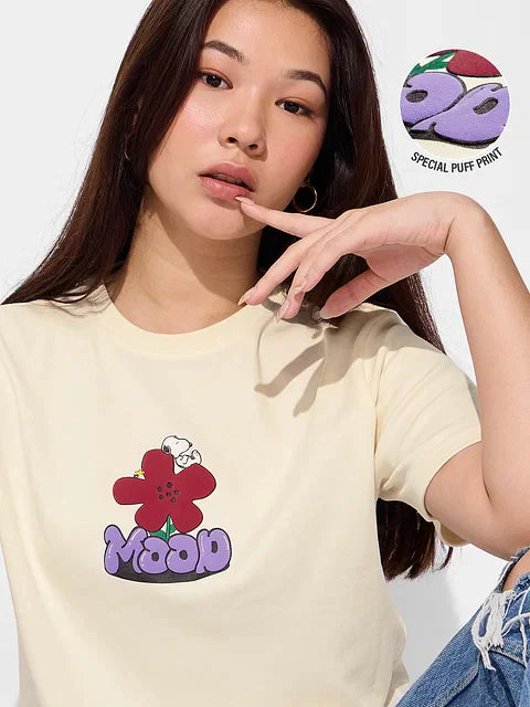 Peanuts Mood Women Relaxed Fit T-Shirts